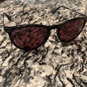 Polarized women’s Ray bans